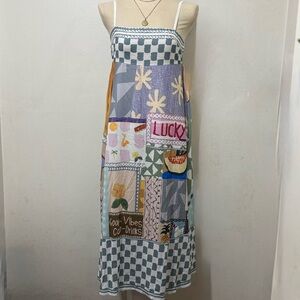 Patchwork Maxi Dress